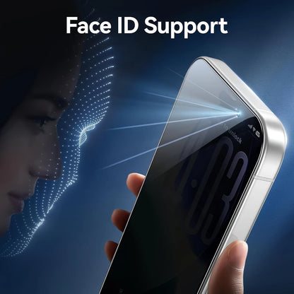 NNBILI Privacy Screen Protector For iPhone 17 Pro Max Anti-Spy Glass For iPhone 16 15 14 13 12 11 Pro Max Privacy Film iPhone 17