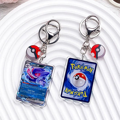 Pokémon Characters Pikachu Bulbasaur Jigglypuff Acrylic Keychain Bag Charms Accessories Backpack Pendant Key Holder Friend Gifts